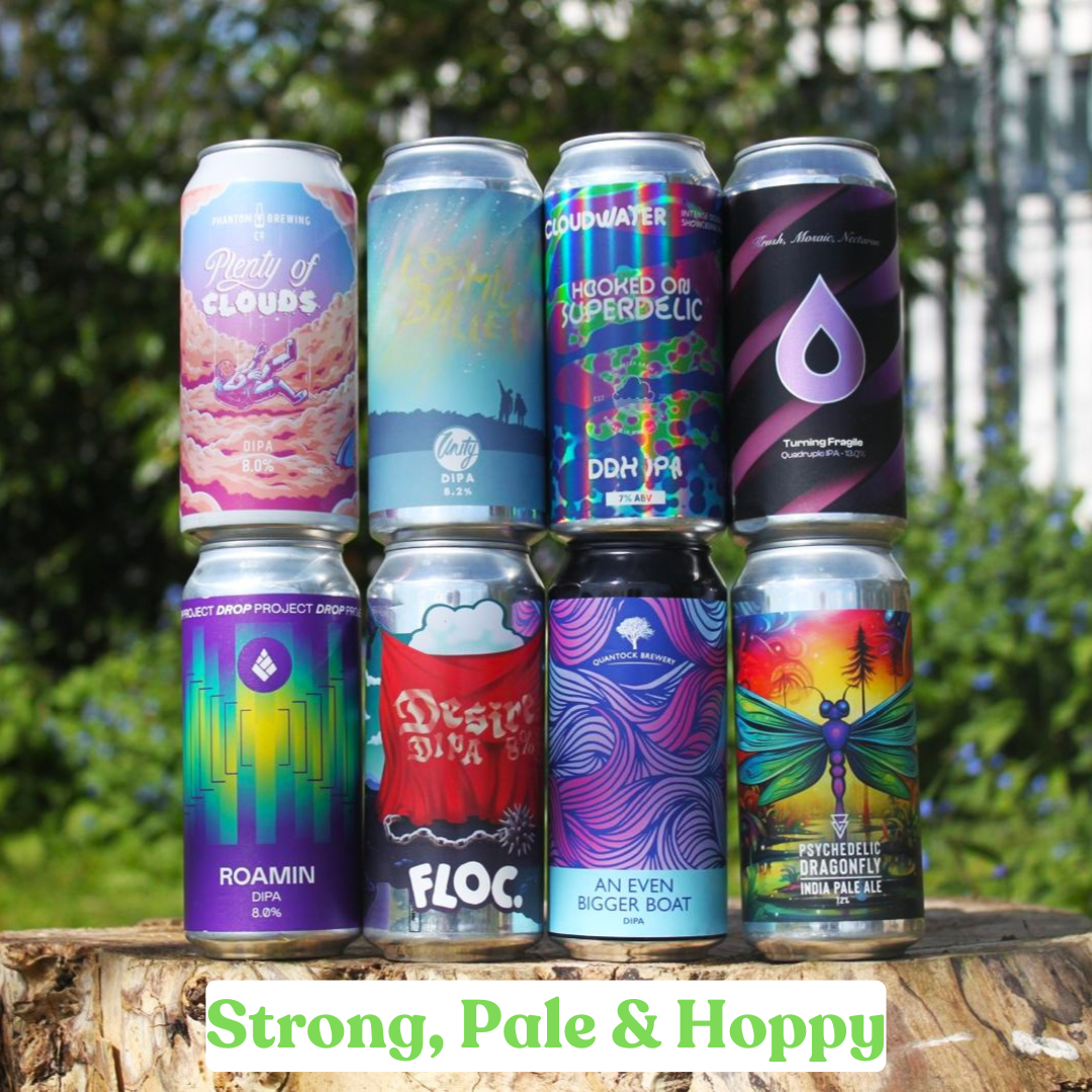 April 2025: Strong, Pale & Hoppy Beer Box